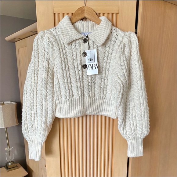 Zara Cable Knit Sweater - Picture 16 of 16